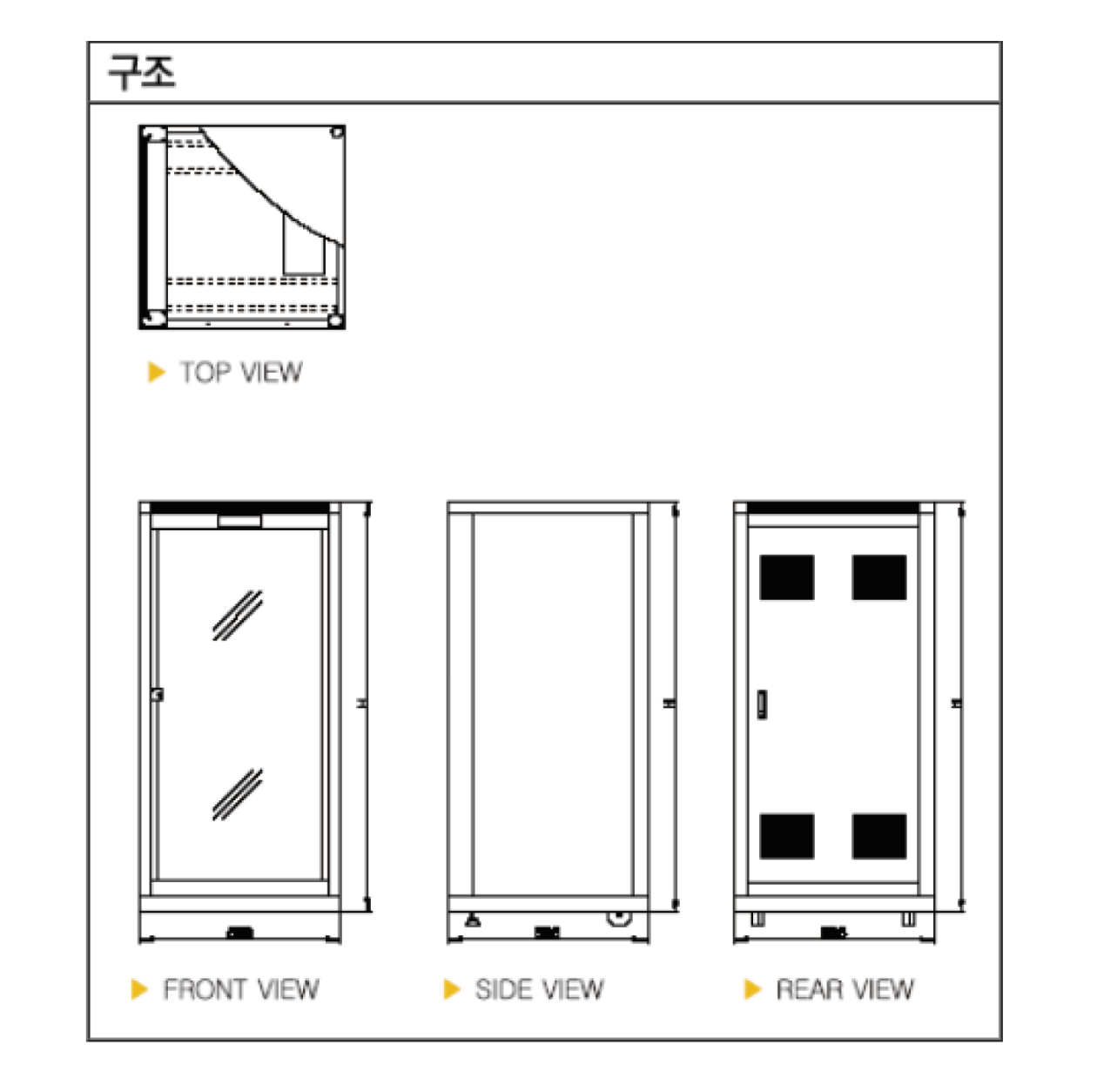 STANDARD SERVER RACK